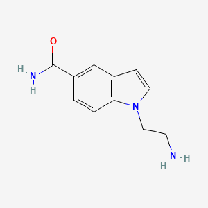 1-(2-aminoethyl)-1H-indole-5-carboxamide