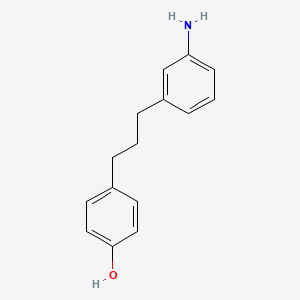 4-[3-(3-Aminophenyl)propyl]phenol