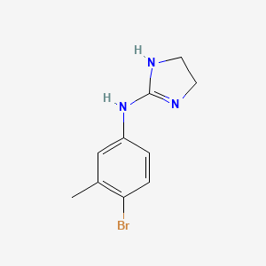 N-(4-Bromo-3-methylphenyl)-4,5-dihydro-1H-imidazol-2-amine