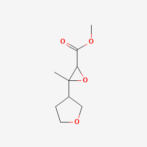 Methyl 3-methyl-3-(oxolan-3-yl)oxirane-2-carboxylate