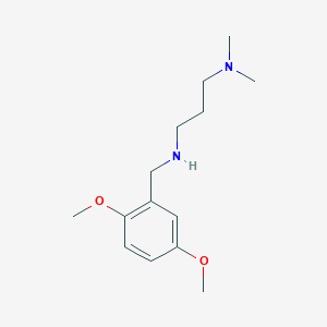 molecular formula C14H24N2O2 B1315792 N'-(2,5-二甲氧基苄基)-N,N-二甲基丙烷-1,3-二胺 CAS No. 121177-62-6