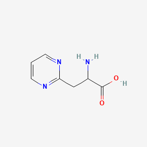 2-Amino-3-(pyrimidin-2-yl)propanoic acid