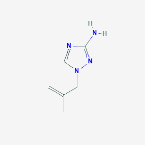 1-(2-Methylprop-2-en-1-yl)-1H-1,2,4-triazol-3-amine