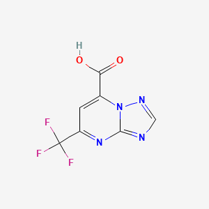 5-(Trifluoromethyl)-[1,2,4]triazolo[1,5-a]pyrimidine-7-carboxylic acid