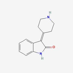 3-(piperidin-4-ylidene)-2,3-dihydro-1H-indol-2-one