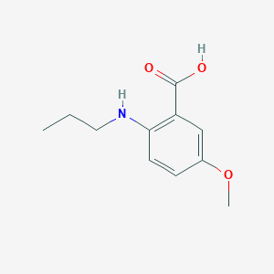 5-Methoxy-2-(propylamino)benzoic acid