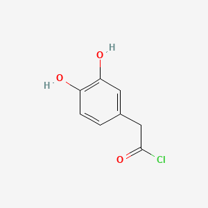 (3,4-Dihydroxyphenyl)acetyl chloride