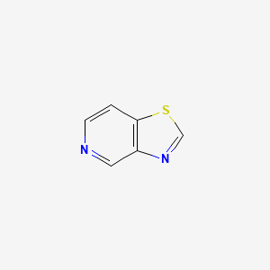 molecular formula C6H4N2S B1315820 Thiazolo[4,5-c]pyridine CAS No. 273-75-6