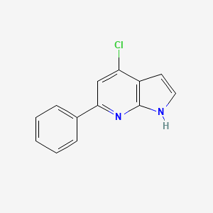 4-Chloro-6-phenyl-1H-pyrrolo[2,3-b]pyridine