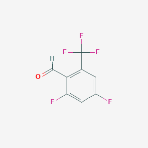 2,4-Difluoro-6-(trifluoromethyl)benzaldehyde