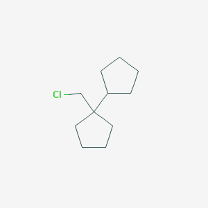 1-(Chloromethyl)-1-cyclopentylcyclopentane