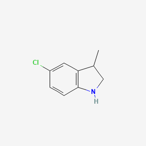 5-Chloro-3-methyl-2,3-dihydro-1H-indole