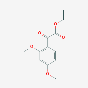 molecular formula C12H14O5 B1315830 2,4-二甲氧基苯甲酰甲酸乙酯 CAS No. 6592-19-4