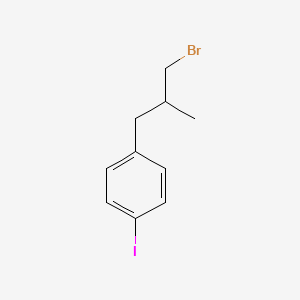 1-(3-Bromo-2-methylpropyl)-4-iodobenzene