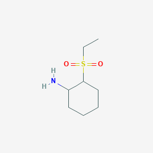 2-(Ethanesulfonyl)cyclohexan-1-amine