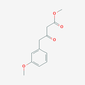 molecular formula C12H14O4 B1315840 4-(3-甲氧苯基)-3-氧代丁酸甲酯 CAS No. 192213-57-3