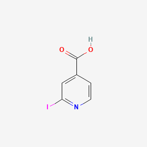 molecular formula C6H4INO2 B1315846 2-碘吡啶-4-羧酸 CAS No. 58481-10-0