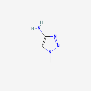 molecular formula C3H6N4 B1315849 1-甲基-1H-1,2,3-三唑-4-胺 CAS No. 67545-00-0