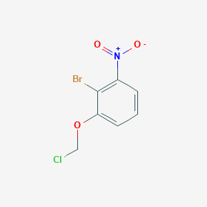 2-Bromo-1-(chloromethoxy)-3-nitrobenzene