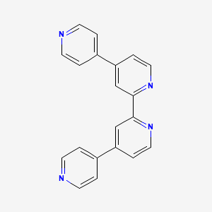 B1315858 4,4':2',2'':4'',4'''-Quaterpyridine CAS No. 125330-07-6