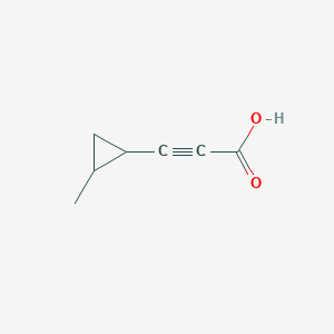 3-(2-Methylcyclopropyl)prop-2-ynoic acid