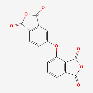 molecular formula C16H6O7 B1315862 4-((1,3-二氧代-1,3-二氢异苯并呋喃-5-基)氧基)异苯并呋喃-1,3-二酮 CAS No. 50662-95-8