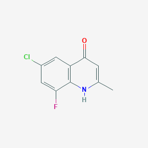 6-Chloro-8-fluoro-2-methyl-1,4-dihydroquinolin-4-one