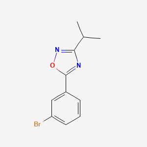 5-(3-Bromophenyl)-3-(propan-2-yl)-1,2,4-oxadiazole