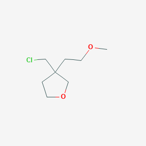 3-(Chloromethyl)-3-(2-methoxyethyl)oxolane