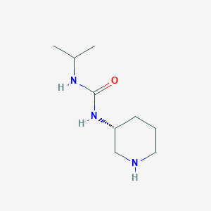 1-[(3R)-piperidin-3-yl]-3-(propan-2-yl)urea