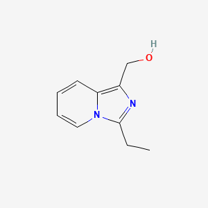 {3-Ethylimidazo[1,5-a]pyridin-1-yl}methanol