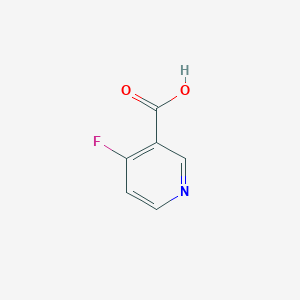 molecular formula C6H4FNO2 B131589 4-氟烟酸 CAS No. 152126-33-5