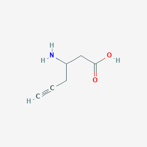 3-Aminohex-5-ynoic acid