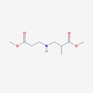 Methyl 3-[(3-methoxy-3-oxopropyl)amino]-2-methylpropanoate