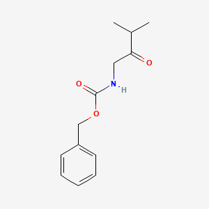 benzyl N-(3-methyl-2-oxobutyl)carbamate