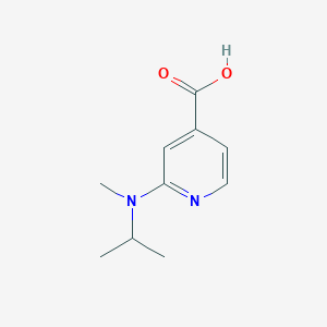 2-(Isopropyl(methyl)amino)isonicotinic acid