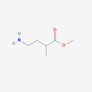 Methyl 4-amino-2-methylbutanoate