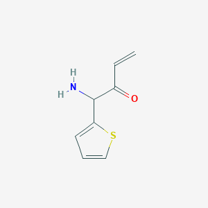 1-Amino-1-(thiophen-2-yl)but-3-en-2-one