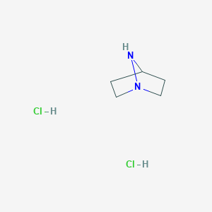 molecular formula C5H12Cl2N2 B13159136 1,7-Diazabicyclo[2.2.1]heptane dihydrochloride 