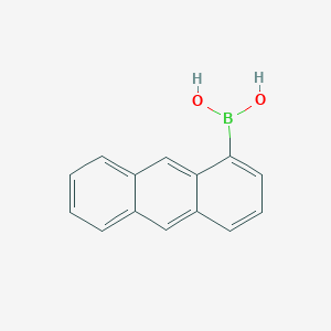 molecular formula C14H11BO2 B13159141 Anthracen-1-ylboronic acid 