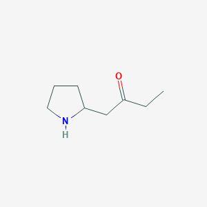 1-(Pyrrolidin-2-yl)butan-2-one