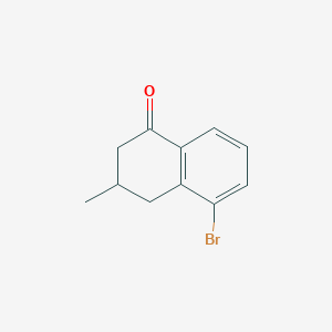 5-Bromo-3-methyl-1,2,3,4-tetrahydronaphthalen-1-one