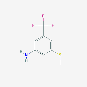 3-(Methylthio)-5-(trifluoromethyl)aniline