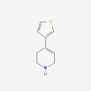 4-(Thiophen-3-yl)-1,2,3,6-tetrahydropyridine