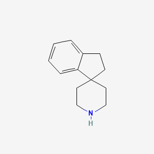 B1315926 2,3-Dihydrospiro[indene-1,4'-piperidine] CAS No. 428-38-6