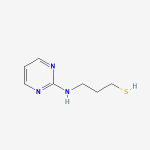 3-[(Pyrimidin-2-yl)amino]propane-1-thiol