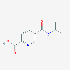 5-[(Propan-2-yl)carbamoyl]pyridine-2-carboxylic acid