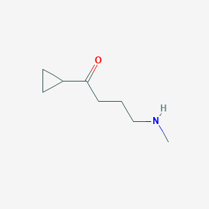 1-Cyclopropyl-4-(methylamino)butan-1-one