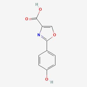 2-(4-Hydroxyphenyl)oxazole-4-carboxylicacid