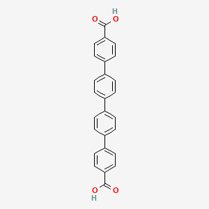 B1315936 [1,1':4',1'':4'',1'''-Quaterphenyl]-4,4'''-dicarboxylic acid CAS No. 143613-17-6